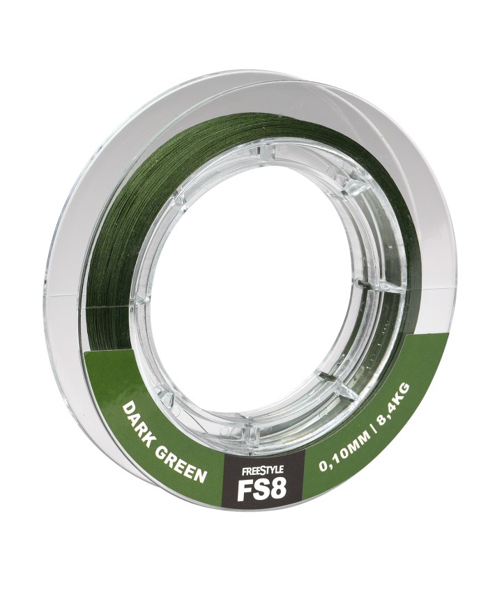 Plecionka Spro FS X8 Dark Green 0,18mm 125m