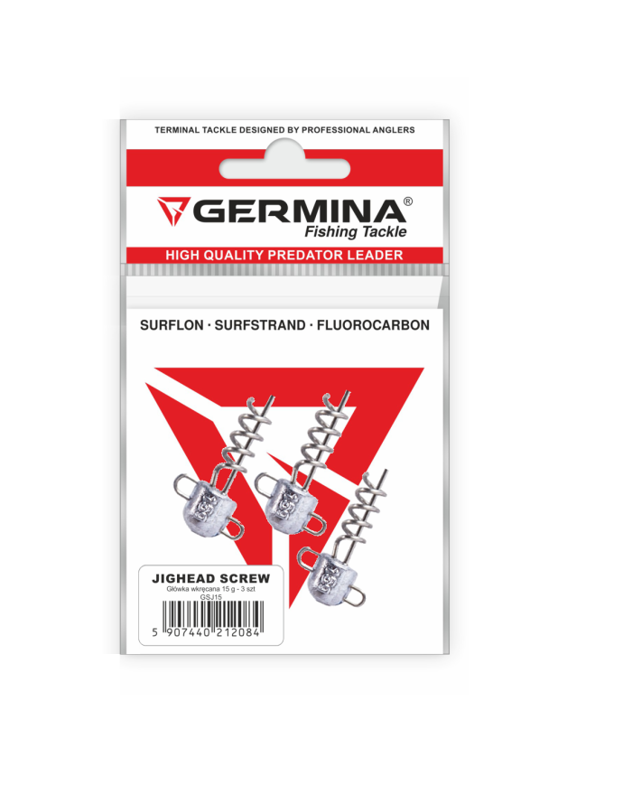 Główki z Wkrętem GERMINA 15g - 3 szt.