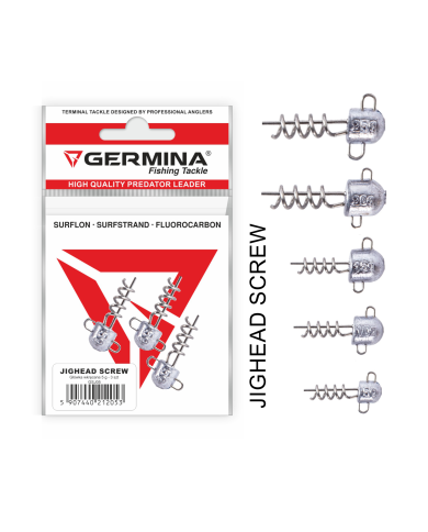 Główki z Wkrętem GERMINA 15g - 3 szt.