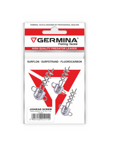 Germina Główka Wkręcana 15/20/25g 3szt Germina Główka Wkręcana 15/20/25g 3szt