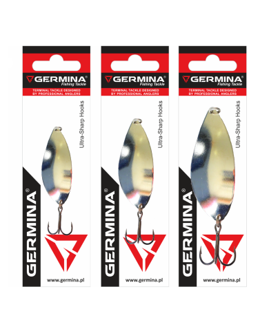 Wahadłówka Germina Alga Silver Nr 3 - 30 G Wahadłówka Germina Alga Silver Nr 3 - 30 G