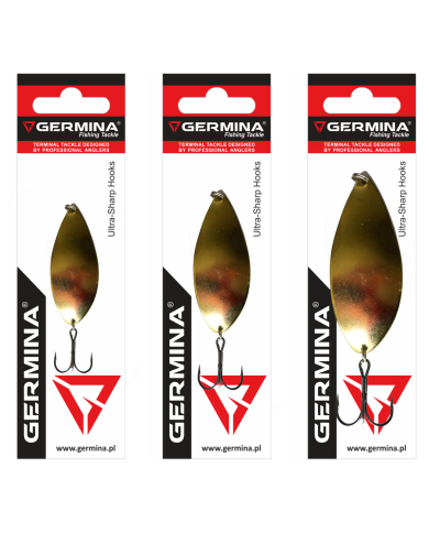 Wahadłówka Germina Alga Gold Nr 3 - 30 G Wahadłówka Germina Alga Gold Nr 3 - 30 G