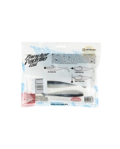 Guma Lucky John Zander Paddle Tail 4,8" 12cm - Z01 Guma Lucky John Zander Paddle Tail 4,8" 12cm - Z01