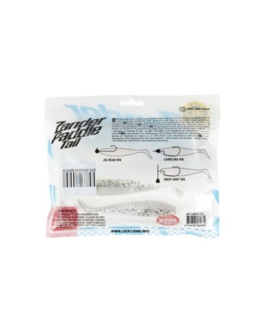 Guma Lucky John Zander Paddle Tail 4,8" 12cm - Z02 Guma Lucky John Zander Paddle Tail 4,8" 12cm - Z02