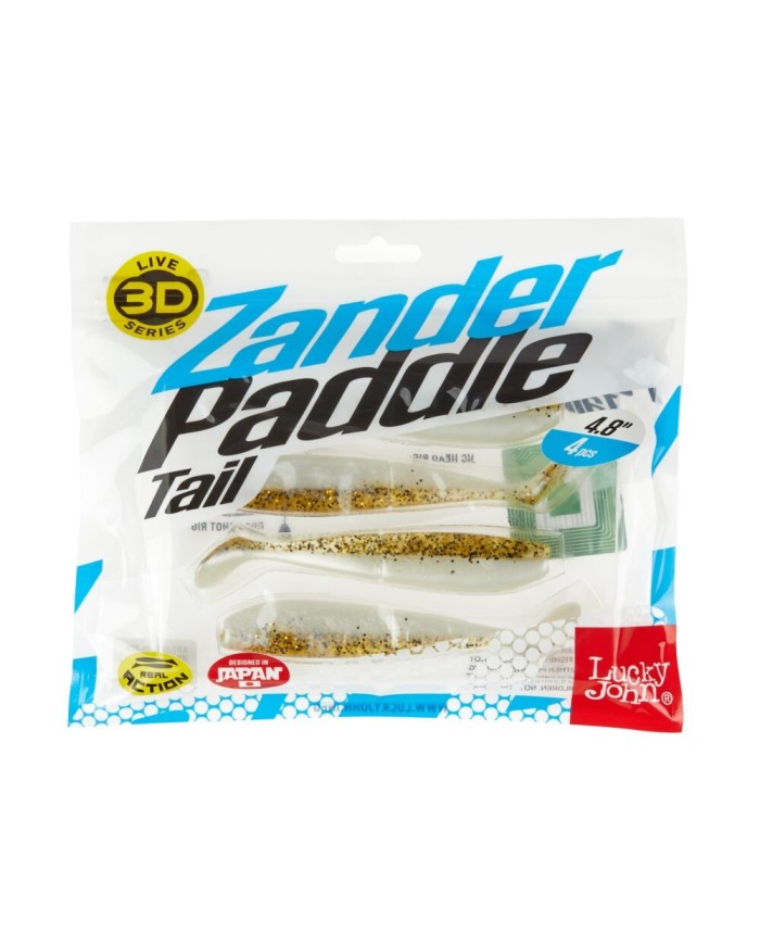 Guma Lucky John Zander Paddle Tail 4,8" 12cm - Z03