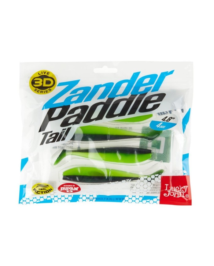 Guma Lucky John Zander Paddle Tail 4,8" 12cm - Z04