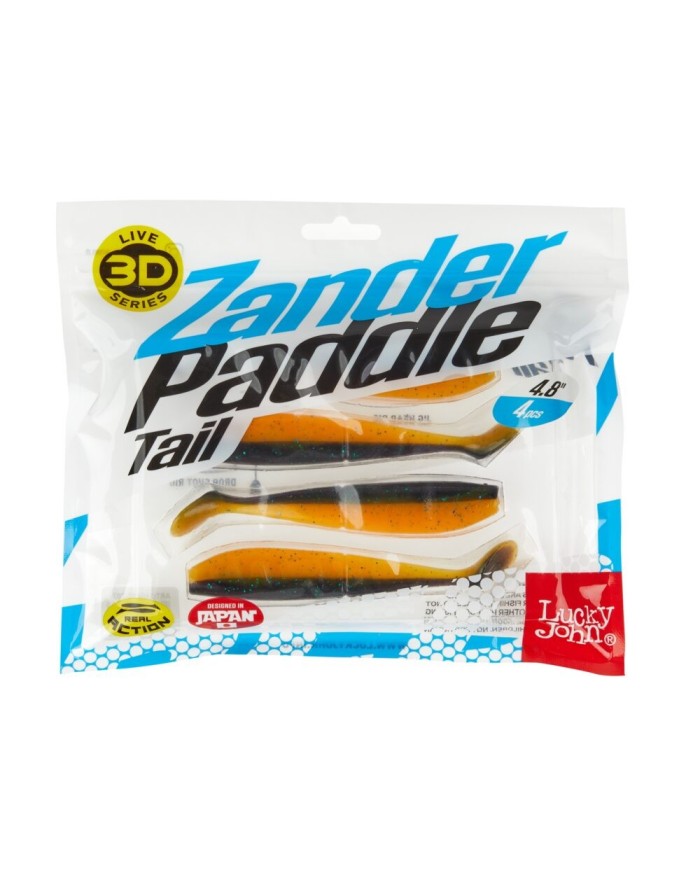Guma Lucky John Zander Paddle Tail 4,8" 12cm - Z07