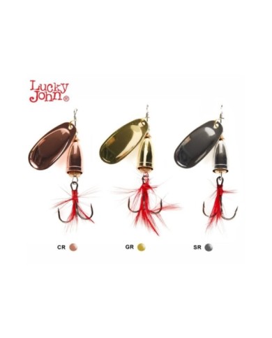 Zestaw obrotówek Lucky John Spin 03, 8g 3szt Zestaw obrotówek Lucky John Spin 03, 8g 3szt
