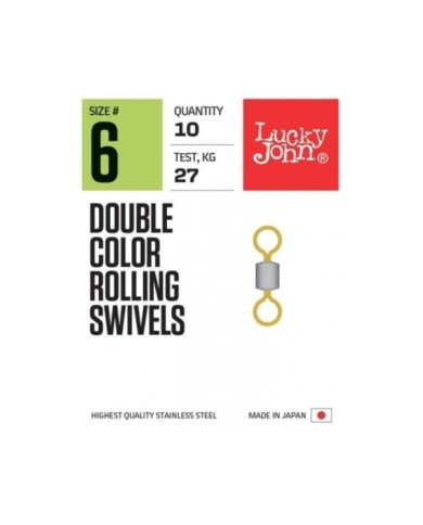 Krętlik Lucky John Double Color 27kg 10szt