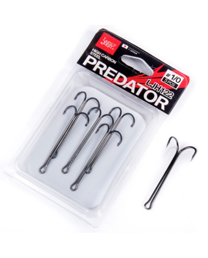 Podwójny Hak Lucky John Ljh122 roz. 1 - 5szt