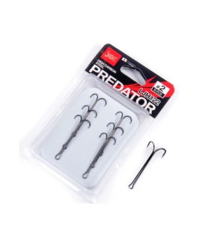 Podwójny Hak Lucky John Ljh124 roz. 4 - 6szt