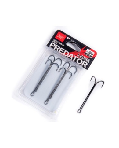 Podwójny Hak Lucky John Ljh129 roz. 2/0 - 4szt