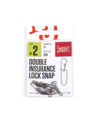 Agrafka Lucky John Inside Lock Snap roz. 2 28kg - 7szt