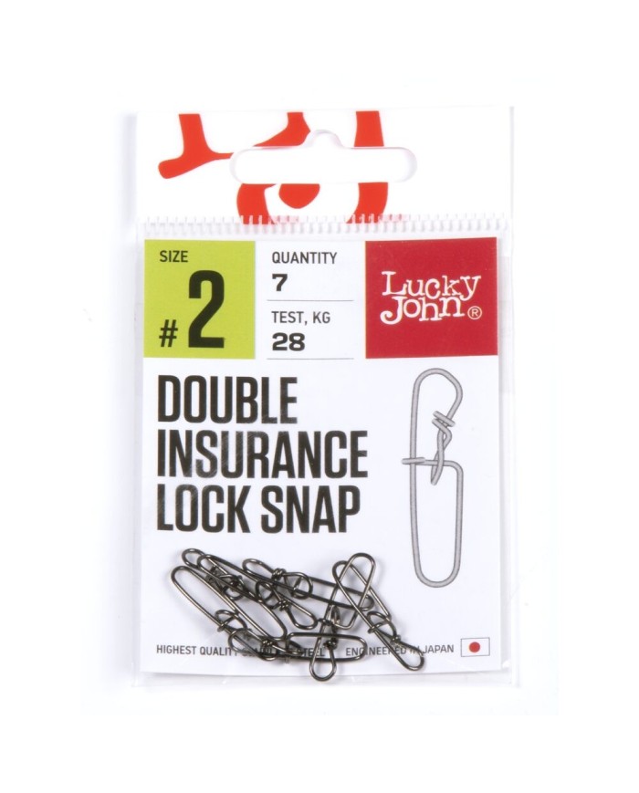 Agrafka Lucky John Inside Lock Snap roz. 2 28kg - 7szt