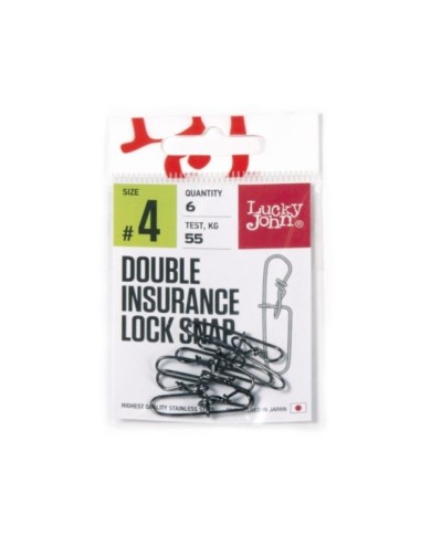 Agrafka Lucky John Inside Lock Snap roz. 4 55kg - 6szt