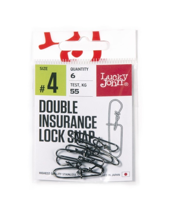 Agrafka Lucky John Inside Lock Snap roz. 4 55kg - 6szt