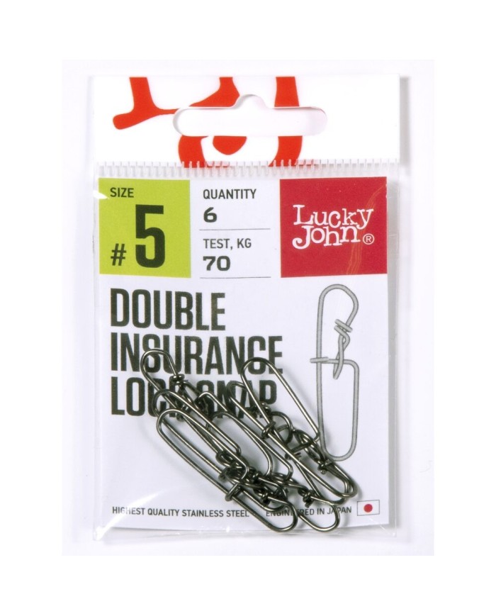 Agrafka Lucky John Inside Lock Snap roz. 5 70kg - 6szt