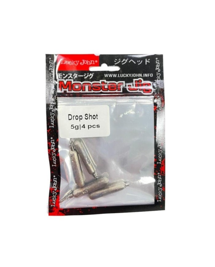 Ciężarek DropShot Lucky John Long 5g 4szt