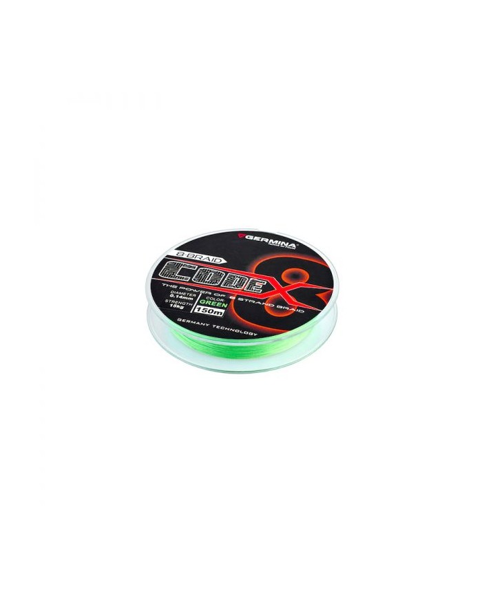 Plecionka Germina Code 8 Green Braid Line - 0,14mm