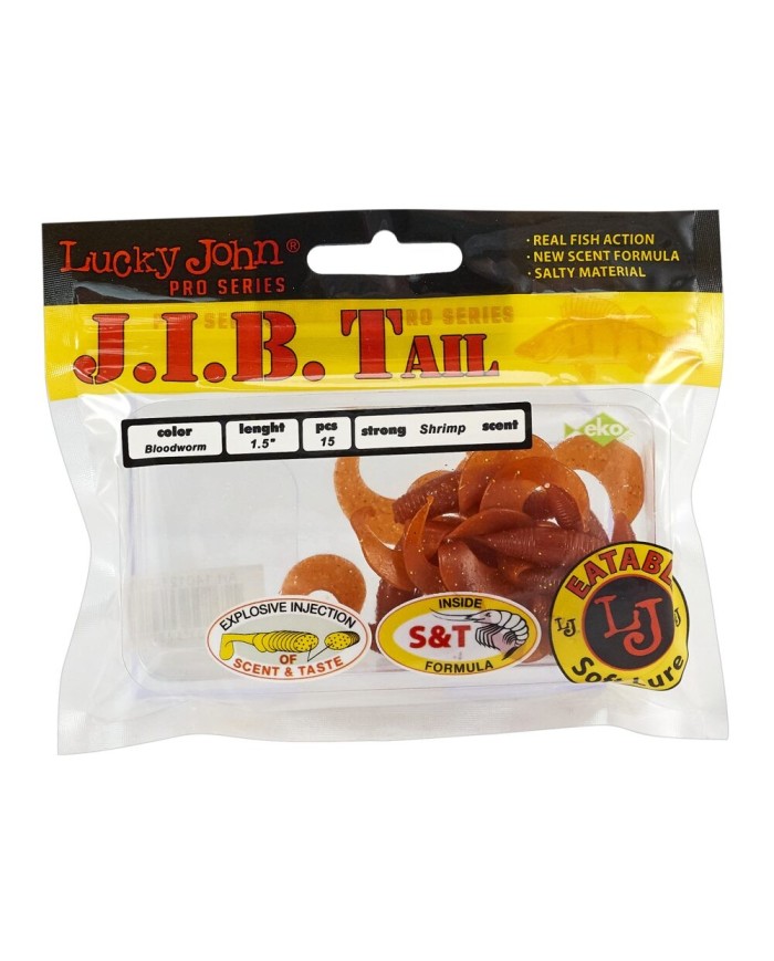 Guma Lucky John  J.I.B. Tail 1,5" 3.8cm - PA39