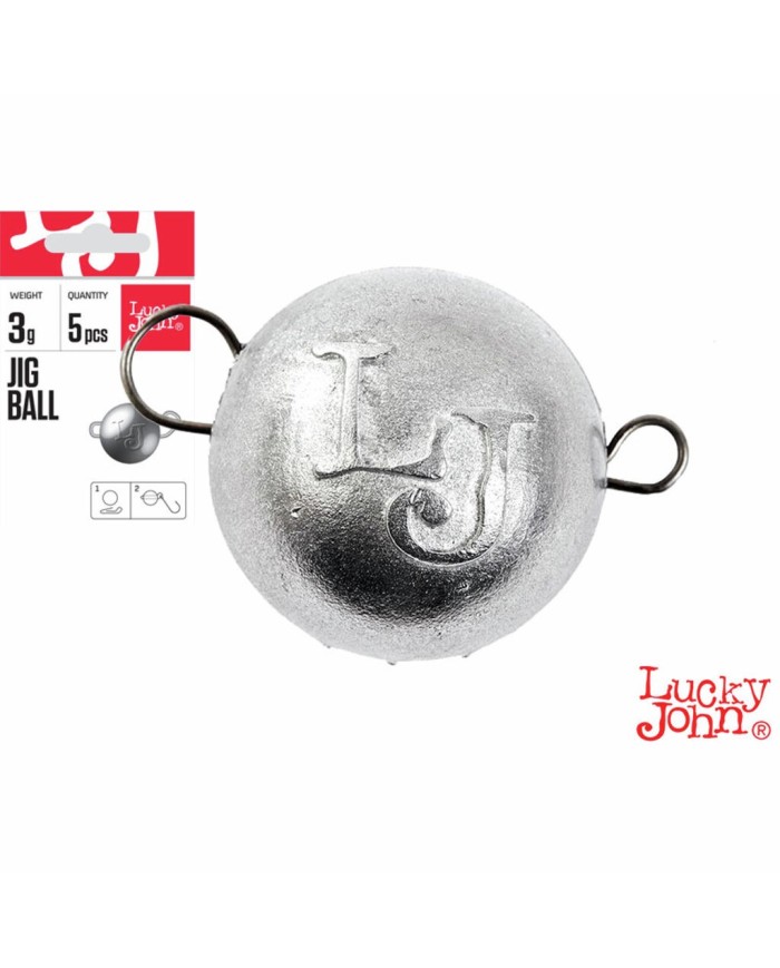 Czeburaszka Lucky John Jig Ball 22g 3szt
