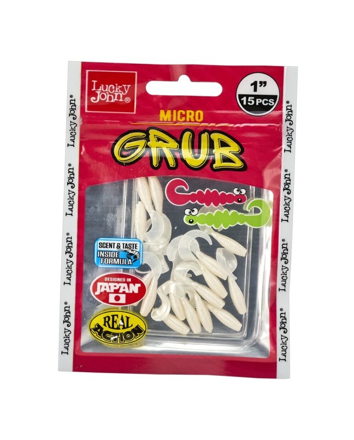 Guma Lucky John Micro Grub 1" 2.5cm - X026