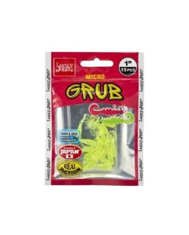 Guma Lucky John Micro Grub 1" 2.5cm - X071 Guma Lucky John Micro Grub 1" 2.5cm - X071