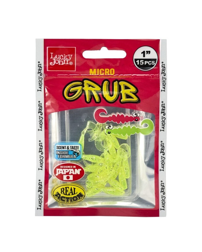 Guma Lucky John Micro Grub 1" 2.5cm - X071