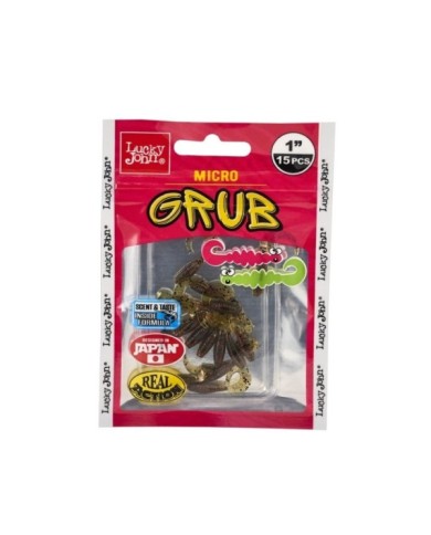 Guma Lucky John Micro Grub 1" 2.5cm - PA03 Guma Lucky John Micro Grub 1" 2.5cm - PA03