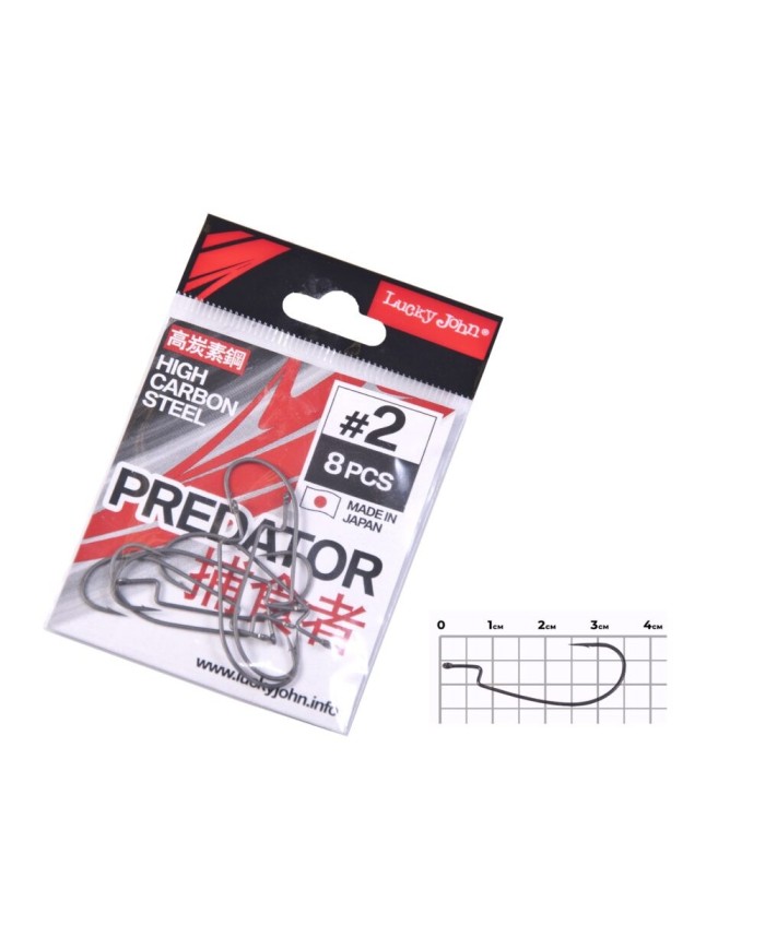 Hak Offsetowy Lucky John Ljh345 roz. 2 8szt