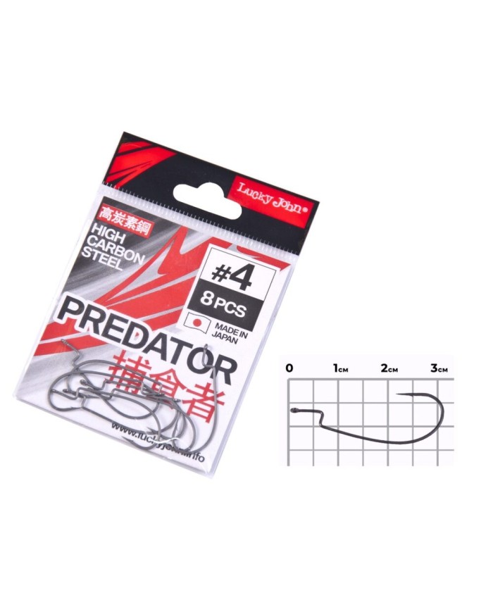 Hak Offsetowy Lucky John Ljh345 roz. 4 8szt