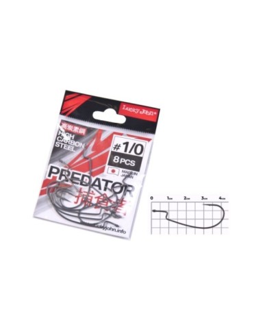 Hak Offsetowy Lucky John Ljh345 roz. 1/0 8szt