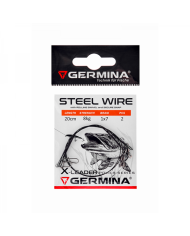 Przypon Germina Steel Wire X-Leader 1x7/20cm/8kg