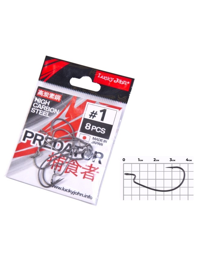 Hak Offsetowy Lucky John Ljh350 roz. 1 8szt
