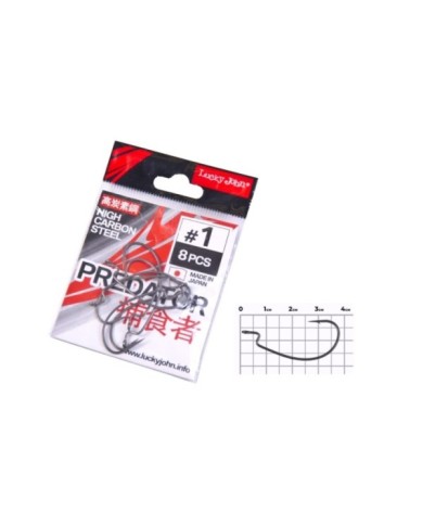 Hak Offsetowy Lucky John Ljh350 roz. 1 8szt