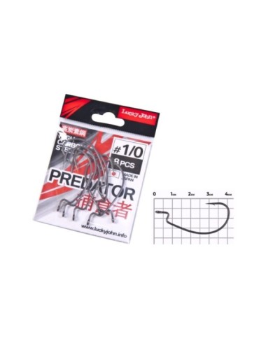 Hak Offsetowy Lucky John Ljh350 roz. 1/0 8szt