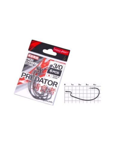 Hak Offsetowy Lucky John Ljh350 roz. 3/0 6szt