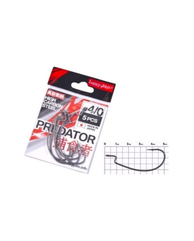 Hak Offsetowy Lucky John Ljh350 roz. 4/0 5szt