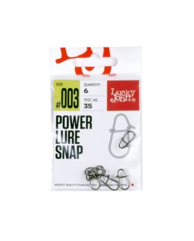 Agrafka Lucky John Power Snap 35kg 5szt