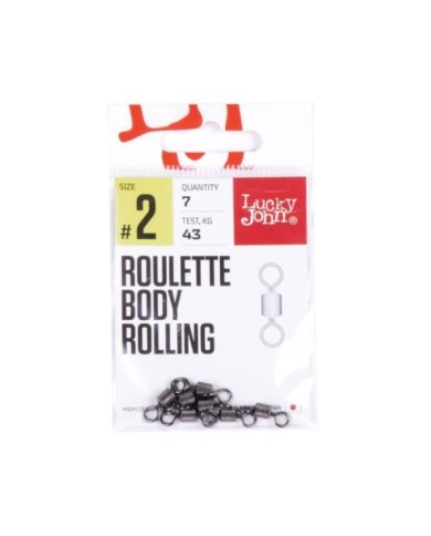 Krętlik Lucky John Body Rolling 43kg 7szt