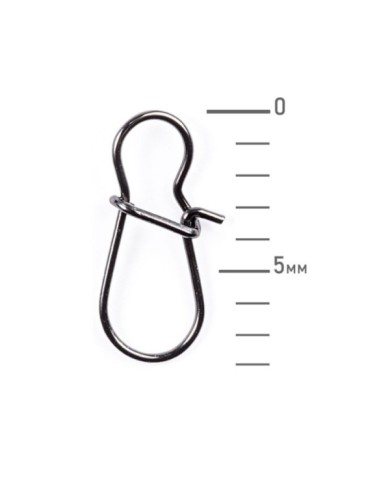 Agrafka Lucky John Round Snap 5.8kg 10szt