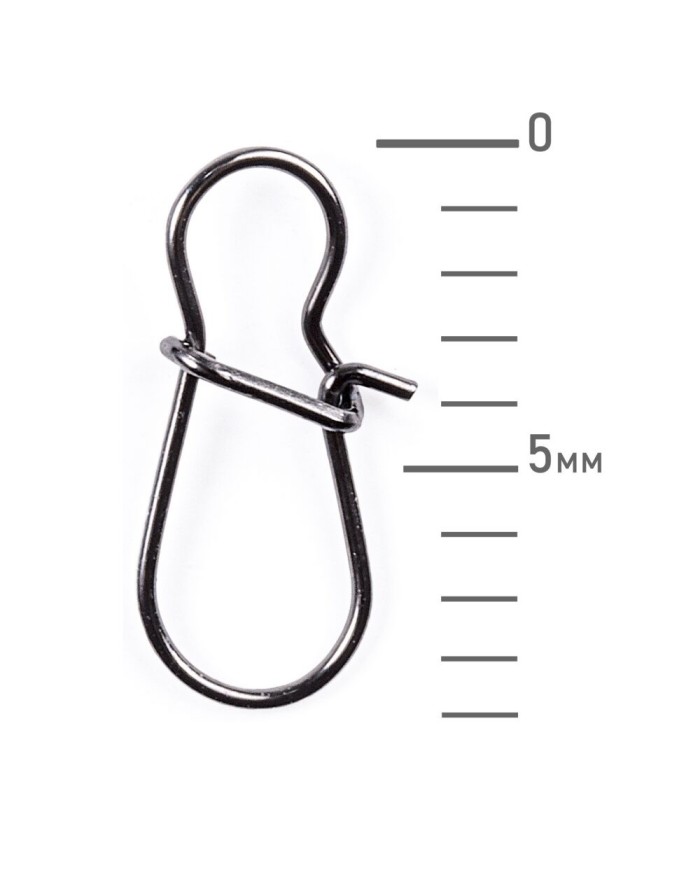 Agrafka Lucky John Round Snap 9kg 10szt