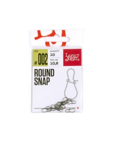 Agrafka Lucky John Round Snap 10.8kg 10szt