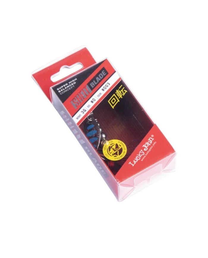 Obrotówka Lucky John Shelt Blade roz. 0 - X03