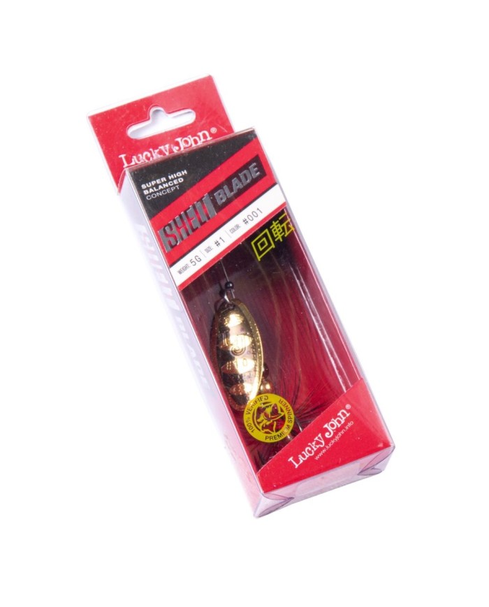 Obrotówka Lucky John Shelt Blade roz. 1 - X01