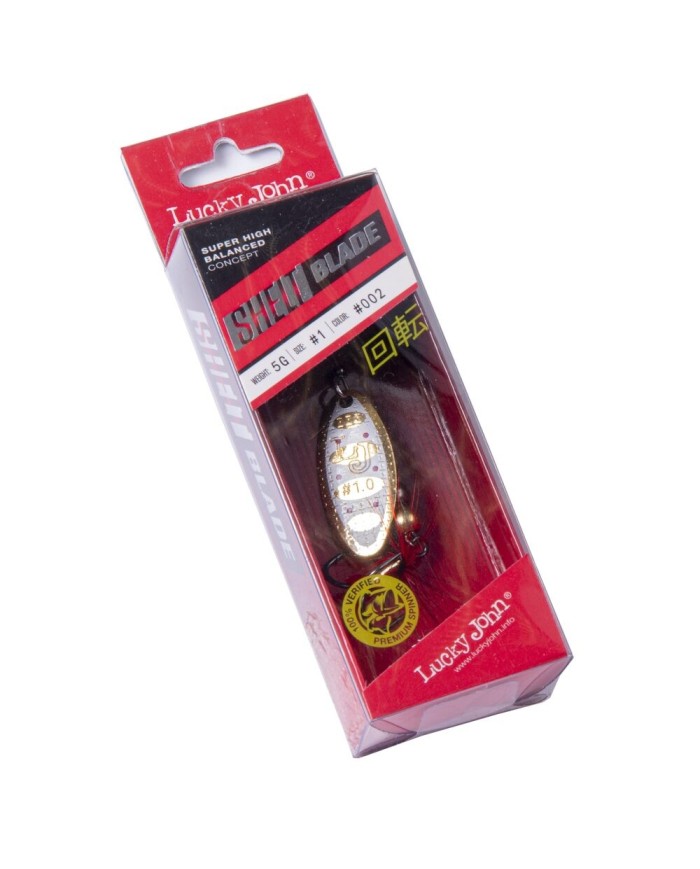 Obrotówka Lucky John Shelt Blade roz. 1 - X02