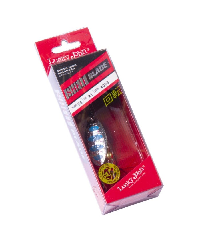Obrotówka Lucky John Shelt Blade roz. 1 - X03