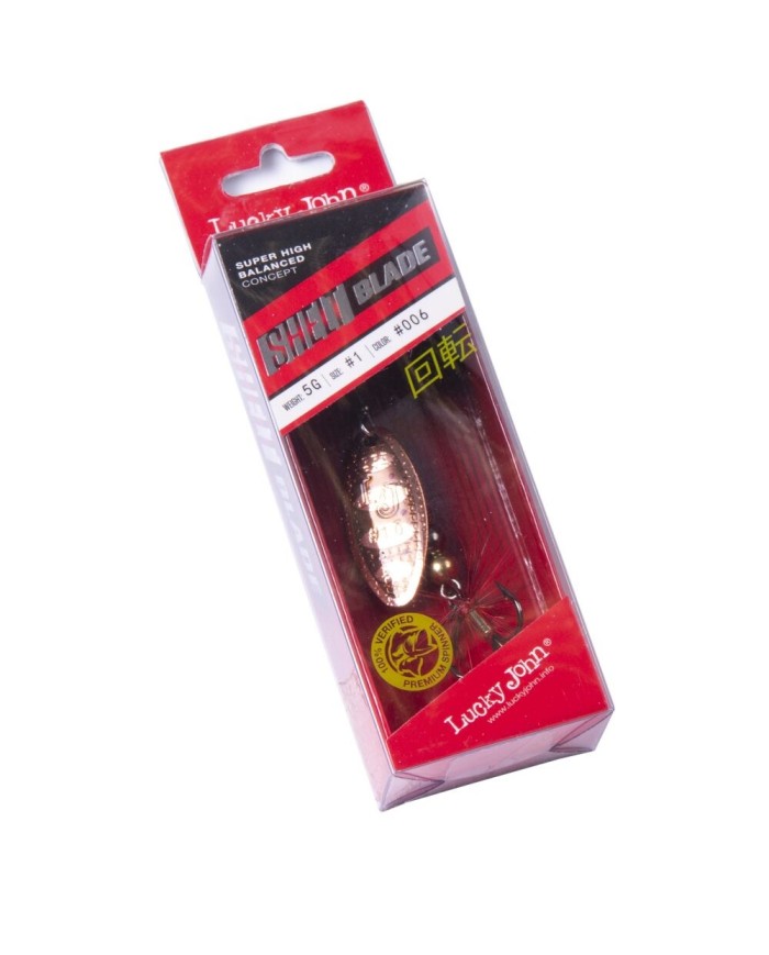 Obrotówka Lucky John Shelt Blade roz. 1 - X06