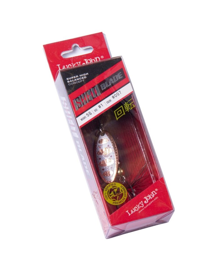 Obrotówka Lucky John Shelt Blade roz. 1 - X07