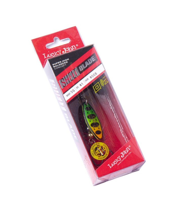 Obrotówka Lucky John Shelt Blade roz. 1 - X08